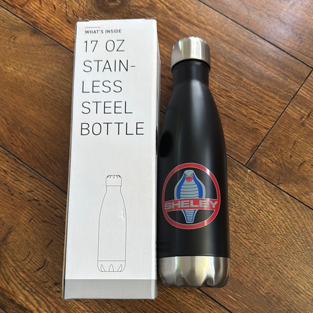 Selby Black Stainless Steel Bottle